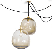 Load image into Gallery viewer, Molten Chandelier in Detail.