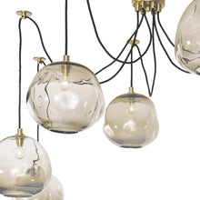 Load image into Gallery viewer, Molten Chandelier in Detail.