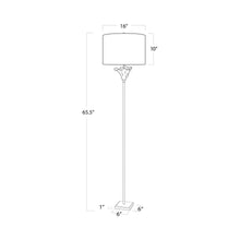 Load image into Gallery viewer, Monet Floor Lamp - line drawing.