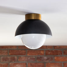 Load image into Gallery viewer, Montreux Flush Mount Ceiling Light in Detail.