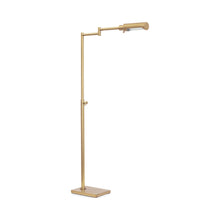 Load image into Gallery viewer, Noble Floor Lamp in Natural Brass.