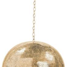 Load image into Gallery viewer, Pierced Pendant Light in Detail.
