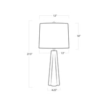 Load image into Gallery viewer, Quatrefoil Table Lamp - line drawing.