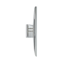 Load image into Gallery viewer, Redford Wall Light in Polished Nickel.