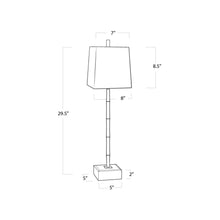 Load image into Gallery viewer, Sarina Table Lamp - line drawing.