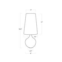 Load image into Gallery viewer, Southern Living Airel Table Lamp - line drawing.