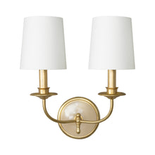 Load image into Gallery viewer, Southern Living Fisher Wall Light (2-Light).