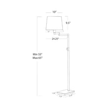 Load image into Gallery viewer, Southern Living Virtue Floor Lamp - line drawing.