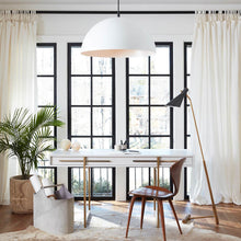 Load image into Gallery viewer, Spyder Floor Lamp in home office.