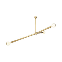 Load image into Gallery viewer, Talon Chandelier in Natural Brass.