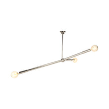 Load image into Gallery viewer, Talon Chandelier in Polished Nickel.