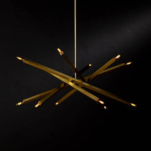 Load image into Gallery viewer, Viper Chandelier in Detail.