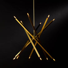 Load image into Gallery viewer, Viper Chandelier in Detail.