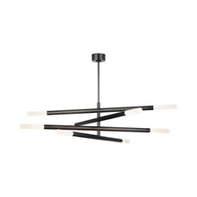 Load image into Gallery viewer, Wick Chandelier in Oil Rubbed Bronze.