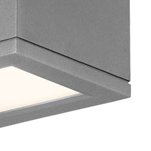 Load image into Gallery viewer, Rubix Outdoor LED Wall Light in Detail.