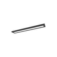 Load image into Gallery viewer, Blink Pro LED Flush Mount Ceiling Light in Black (5.5" Rectangular / 32W).