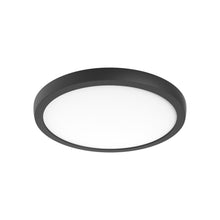 Load image into Gallery viewer, Blink Pro LED Flush Mount Ceiling Light in Black (15" Round / 29.5W).