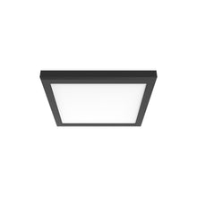 Load image into Gallery viewer, Blink Pro LED Flush Mount Ceiling Light in Black (12" Square / 19.5W).