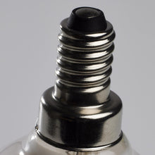 Load image into Gallery viewer, Candelabra Base G Type LED Bulb in Detail.