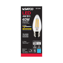 Load image into Gallery viewer, Edison Style Medium Base B Type LED Bulb in Detail.