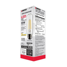 Load image into Gallery viewer, Edison Style Medium Base T Type LED Bulb in Detail.