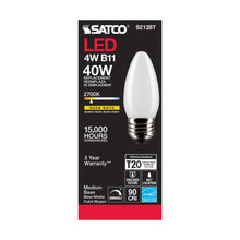 Load image into Gallery viewer, Medium Base C Type LED Bulb in Detail.