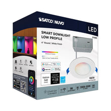 Load image into Gallery viewer, Starfish Wifi Smart LED Color-Changing Edge-Lit Recessed Downlight in Detail.