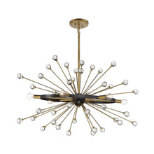 Load image into Gallery viewer, Ariel Oval Chandelier in Detail.