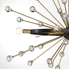 Load image into Gallery viewer, Ariel Oval Chandelier in Detail.