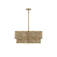 Load image into Gallery viewer, Ashburn Drum Pendant Light in Detail.