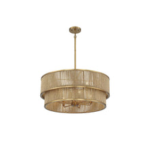 Load image into Gallery viewer, Ashburn Drum Pendant Light in Detail.