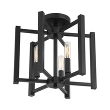Load image into Gallery viewer, Benson Semi Flush Mount Ceiling Light in Detail.