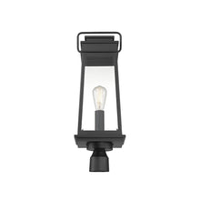 Load image into Gallery viewer, Boone Outdoor Post Light in Detail.