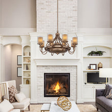 Load image into Gallery viewer, Etesian Fan D'Lier in living room.
