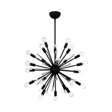 Load image into Gallery viewer, Galea Pendant Light in Matte Black.