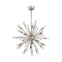 Load image into Gallery viewer, Galea Pendant Light in Polished Nickel.