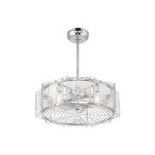 Load image into Gallery viewer, Genry LED Fan D'Lier in Detail.