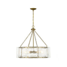 Load image into Gallery viewer, Genry Pendant Light in Warm Brass.