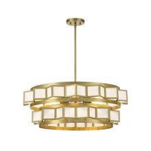 Load image into Gallery viewer, Gideon Multi Tier Chandelier in Detail.