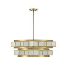 Load image into Gallery viewer, Gideon Multi Tier Chandelier in Detail.
