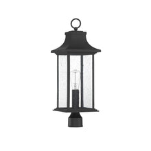 Load image into Gallery viewer, Hancock Outdoor Post Light in Detail.