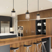 Load image into Gallery viewer, Macauley Mini Pendant light in kitchen.
