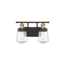 Load image into Gallery viewer, Macauley Vanity Wall Light (2-light).