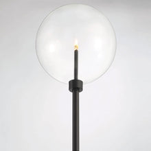 Load image into Gallery viewer, Meridian Glass Chandelier in Detail.