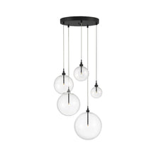 Load image into Gallery viewer, Meridian M10099 Multi Light Pendant Light in Oil Rubbed Bronze.