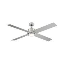 Load image into Gallery viewer, Meridian M2011 LED Ceiling Fan in Brushed Nickel.