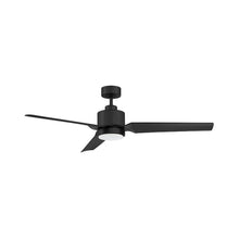 Load image into Gallery viewer, Meridian M2012 LED Ceiling Fan in Matte Black.