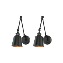 Load image into Gallery viewer, Meridian M90089 Adjustable Wall Light - Set of 2 in Oil Rubbed Bronze.