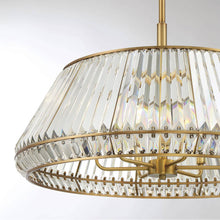 Load image into Gallery viewer, Pyramid Pendant Light in Detail.