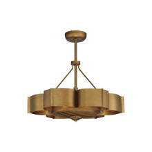 Load image into Gallery viewer, Stockholm Fan D'Lier in Gold Patina.